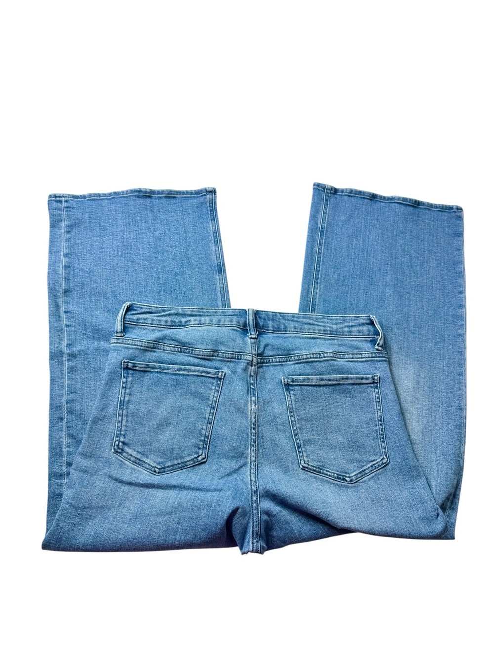 Quince Light Blue High-Rise Wide Leg Jeans Size 32 - Picture 7 of 12